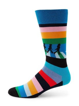 The Beatles Legend Crossing Crew Socks