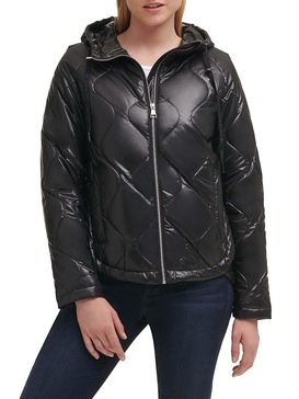 Hooded Quilted Jacket