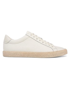 Fulton Leather Espadrille Sneakers