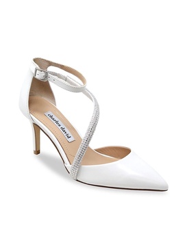 Adorn Point-Toe Leather Pumps