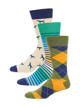 3-Pack Assorted Socks