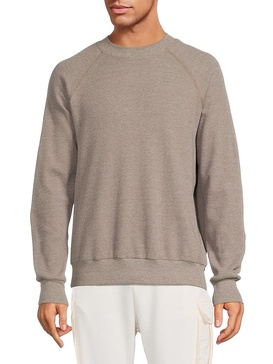 Textured Knit Sweatshirt