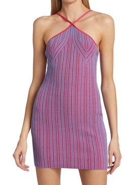 Tanesha Halter Knit Dress