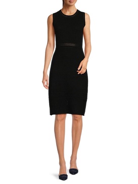 Textured Sheath Dress