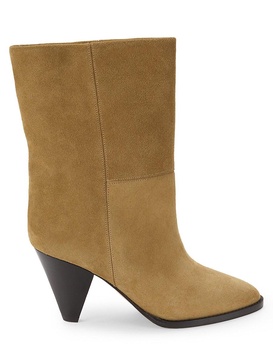 Suede Tall Boots