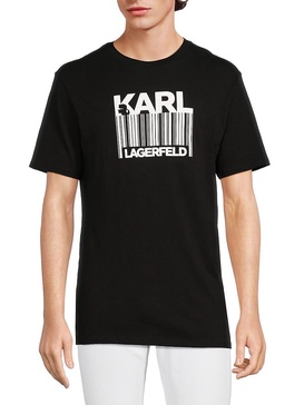 Karl Bar Code Graphic Tee