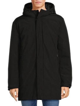 Hooded Stadium Mid Jacket