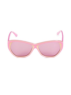 58MM Oval Sunglasses