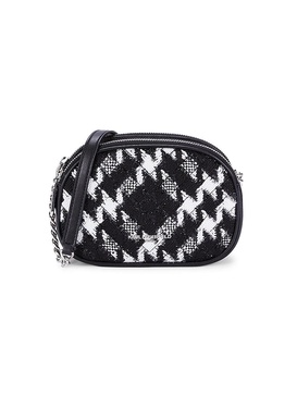 Charlotte Plaid Oval Crossbody Bag