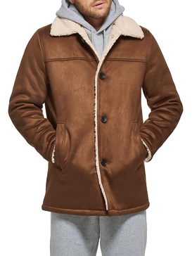 Faux Shearling Lined Jacket