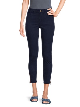 Skinny Fit Cropped Jeans