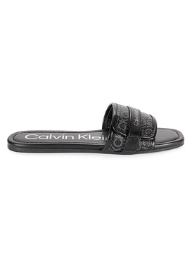 Bonica Monogram Flat Sandals