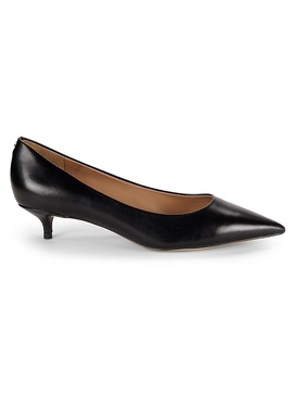 Franci Point Toe Leather Pumps