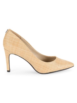 Glora Textured Point Toe Pumps