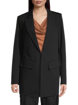 City Garden Long Knit Blazer