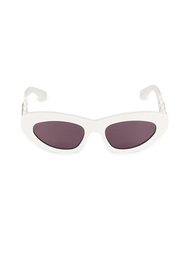 53MM Oval Sunglasses