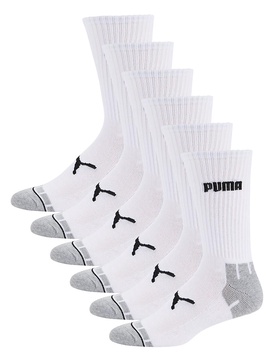 6-Pair Logo Crew Socks