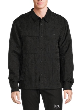 Oversized Utility Button Down Shirt