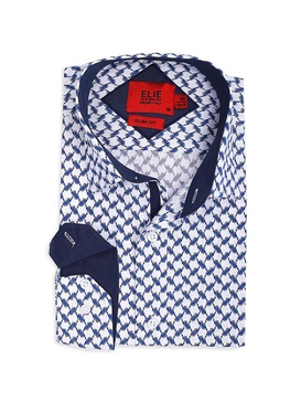 Slim Fit Woven Dress Shirt