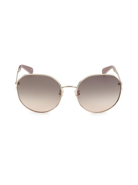 Carlita 60MM Round Sunglasses