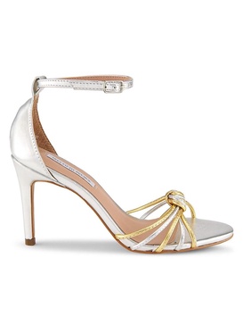 Susan Metallic Ankle Strap Sandals