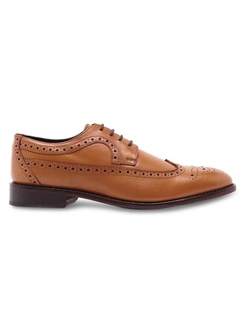 Regan Brogue Leather Wingtip Oxford Shoes