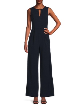 Keyhole Wide Leg Jumpsuit