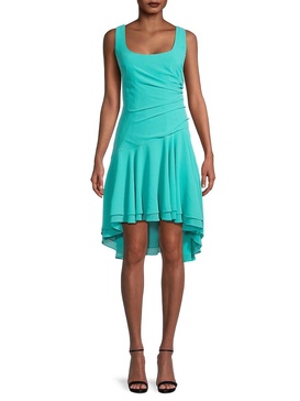 Soraya Ruched Chiffon Mini Dress