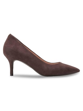 The Go To Suede Park Pumps