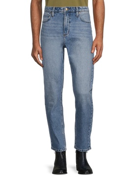 Tim Slim Whiskered Faded Jeans