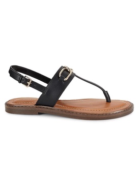 Brontina T Strap Flat Sandals