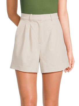 Flat Front Shorts