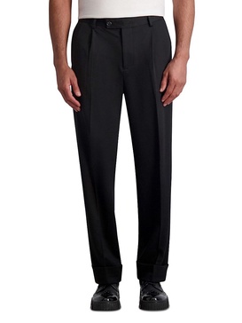 Pleated Loose Fit Dress Pants