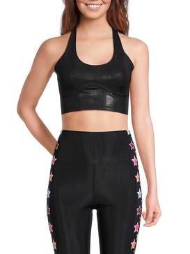 Ciara Plaid Sports Bra