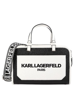 Logo Top Handle Bag