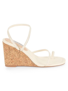 Mave Leather Wedge Sandals