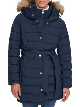 Belted Puffer Jacket