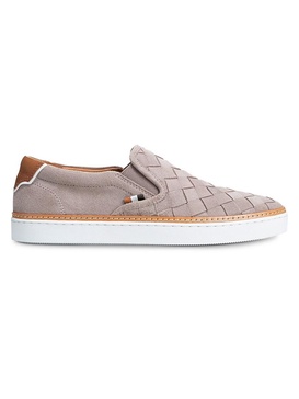 Alpha Woven Design Sneakers