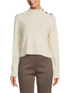 Highneck Cropped Sweater