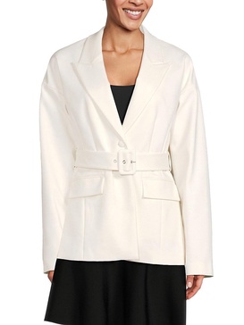 Belted Blazer Jacket