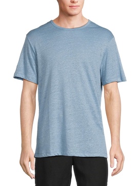 Short Sleeve Linen Tee