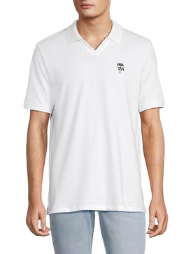 Johnny Collar Pima Cotton Blend Polo