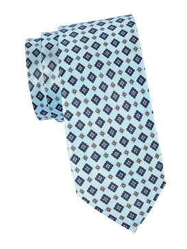 Medallion Silk Tie