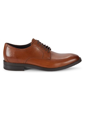 Modern Essential Leather & Faux Leather Derby Shoes