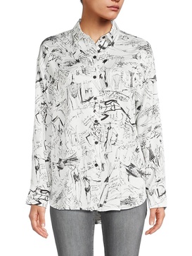 Sketch Print Shirt