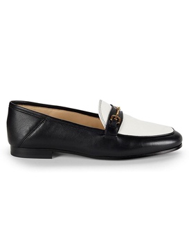 Loraine Two-Tone Bit Loafers