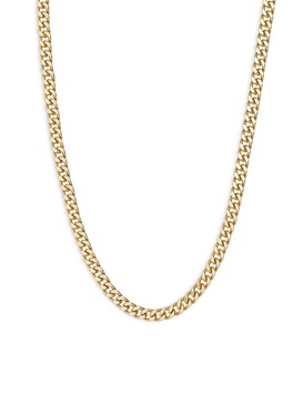 Adam 14K Golpldated 16'' Curb Chain Necklace