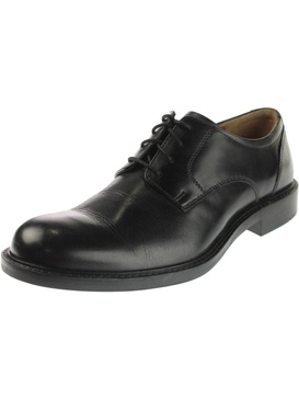 tabor mens leather plain toe derby shoes