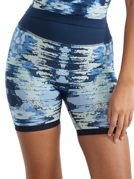 women's glitch seamless shorts