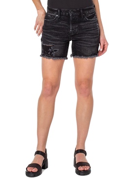 earnest womens frayed hem short cutoff shorts